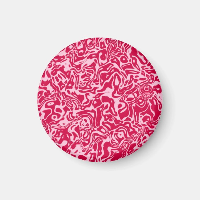 Abstrakter Swirl Magnet (Vorne)