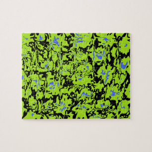 Abstrakter Swirl Puzzle