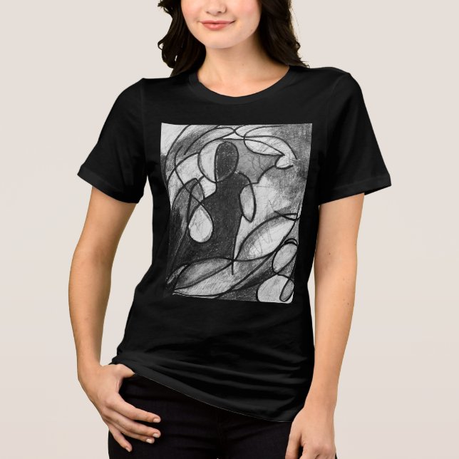 Abstrakter T - Shirt (Vorderseite)