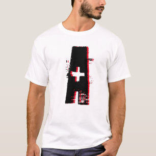 Abstrakter T - Shirt für Männer
