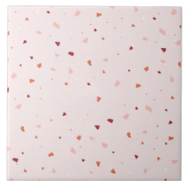 Abstrakter Terrazzo-Boden Fliese