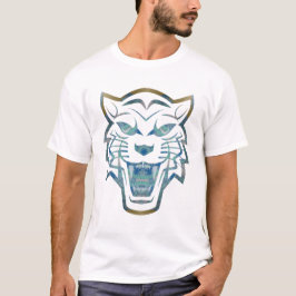 Abstrakter Tigerdruck T-Shirt