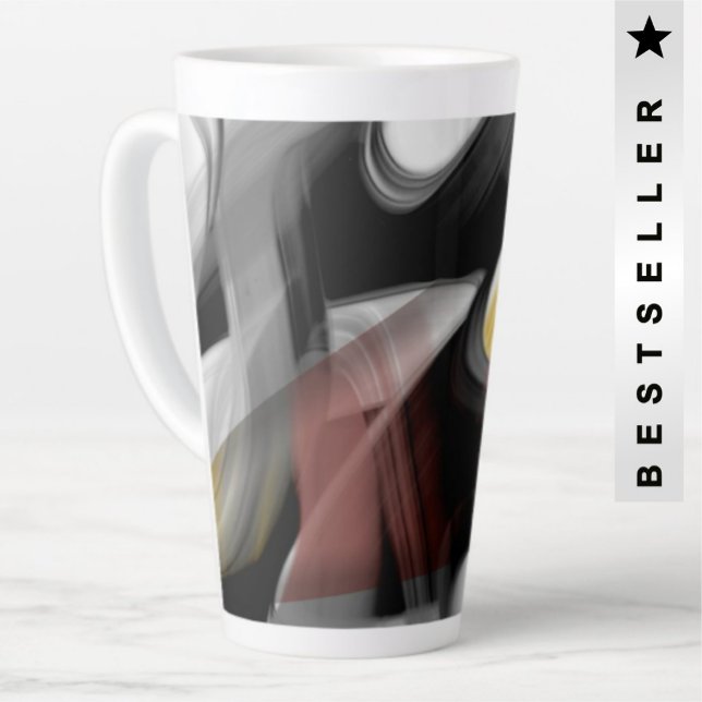 Abstrakter Trend der Latte Tasse Innendekoration S (Von Creator hochgeladen)