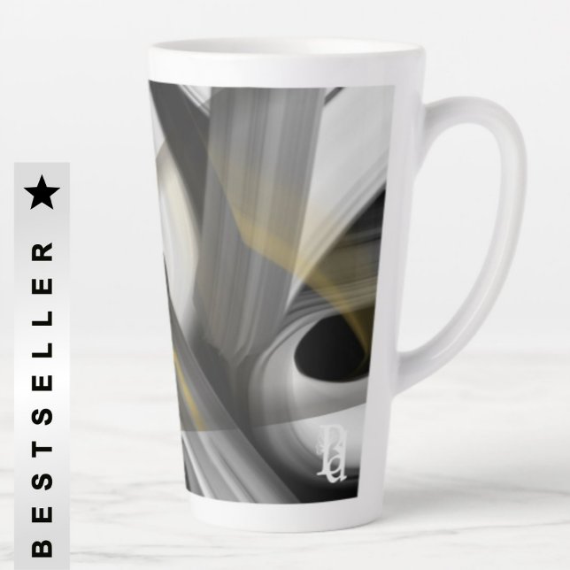 Abstrakter Trend der Latte Tasse Innendekoration S (Von Creator hochgeladen)