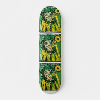 ABSTRAKTER TRUMPET PLAYER SKATEBOARD