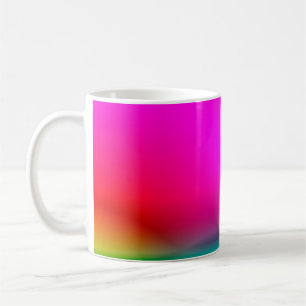 abstrakter Unschärfe-Lichter-Hintergrund, farbenfr Kaffeetasse