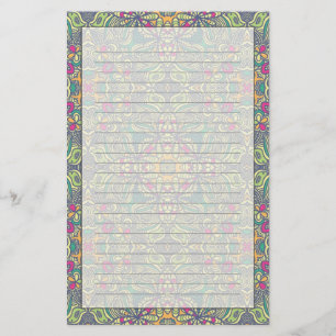 Abstrakter Vintager Hintergrund Briefpapier