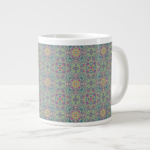Abstrakter Vintager Hintergrund Jumbo-Tasse