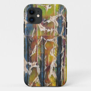Abstrakter Wald durch Bäume Case-Mate iPhone Hülle