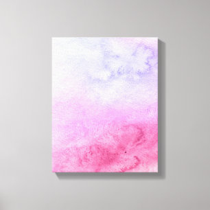 Abstrakter Wasserfarbe-Hintergrund handgemalt 11 Leinwanddruck