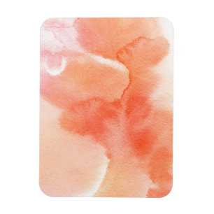 Abstrakter Wasserfarben-Hintergrund, handgemalt Magnet