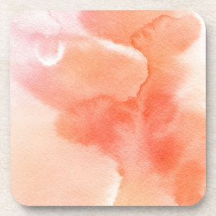 Abstrakter Wasserfarben-Hintergrund handgemalt Untersetzer