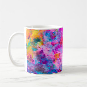Abstrakter WasserfarbhintergrundFarbe,Hintergrund, Kaffeetasse
