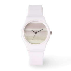 Abstrakter Watercolorhintergrund Armbanduhr