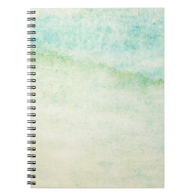 Abstrakter Watercolorhintergrund Notizblock (Vorderseite)