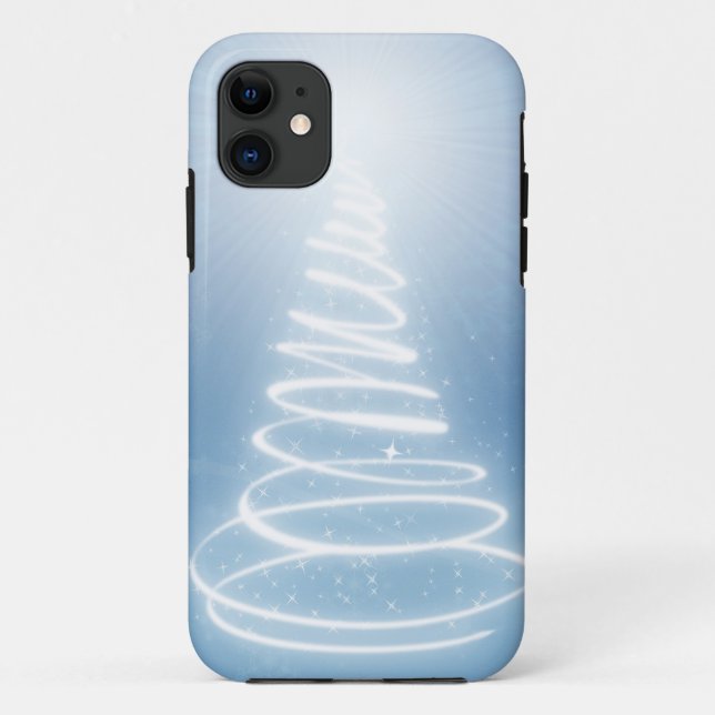 Abstrakter Weihnachtsbaum Case-Mate iPhone Hülle (Rückseite)