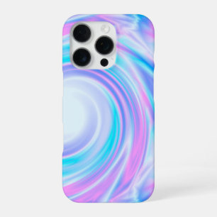 Abstrakter Wirbel Flüssigkeit Pastell Lila Farben iPhone 16 Pro Hülle