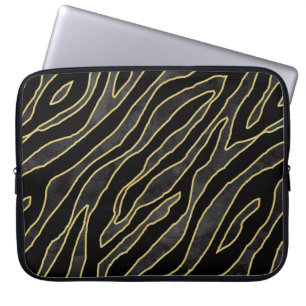 Abstrakter Zebrastreifen. Abbildung Laptopschutzhülle