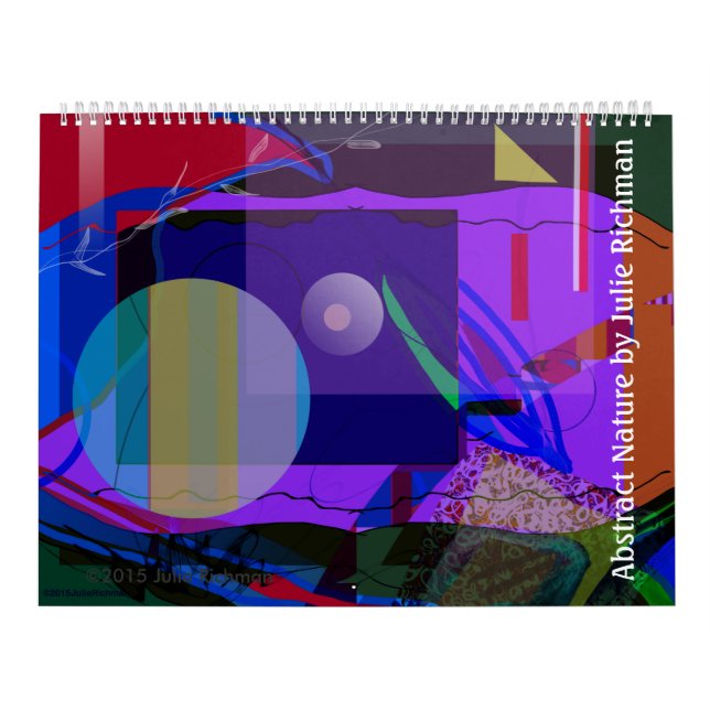 Abstrakter Zeichnungs-Kalender Kalender (Titelbild)