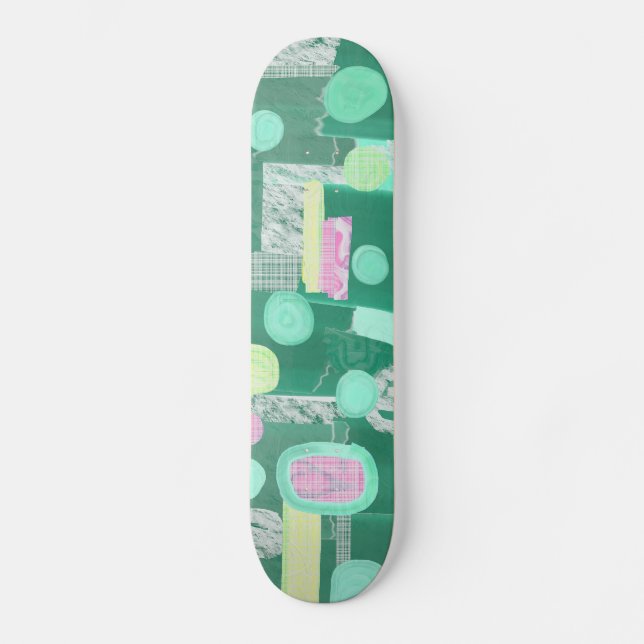Abstraktes 050112b skateboard (Vorderseite)