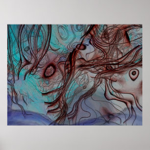 Abstraktes #96i poster