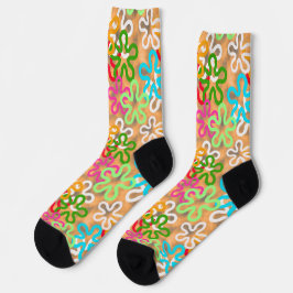 Abstraktes Afrikanisches Gebilde Socken