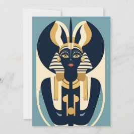 Abstraktes Ägypten Einladung