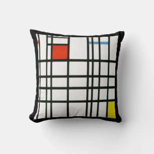 Abstraktes amerikanisches MoJo-Pillow Kissen