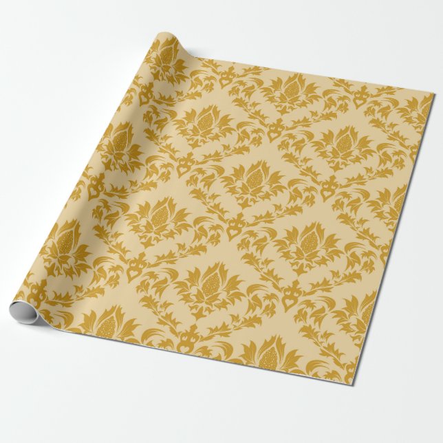 Abstraktes, antiq geschenkpapier (Ungerollt)