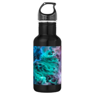 Abstraktes Apophysis-Fraktal I Edelstahlflasche