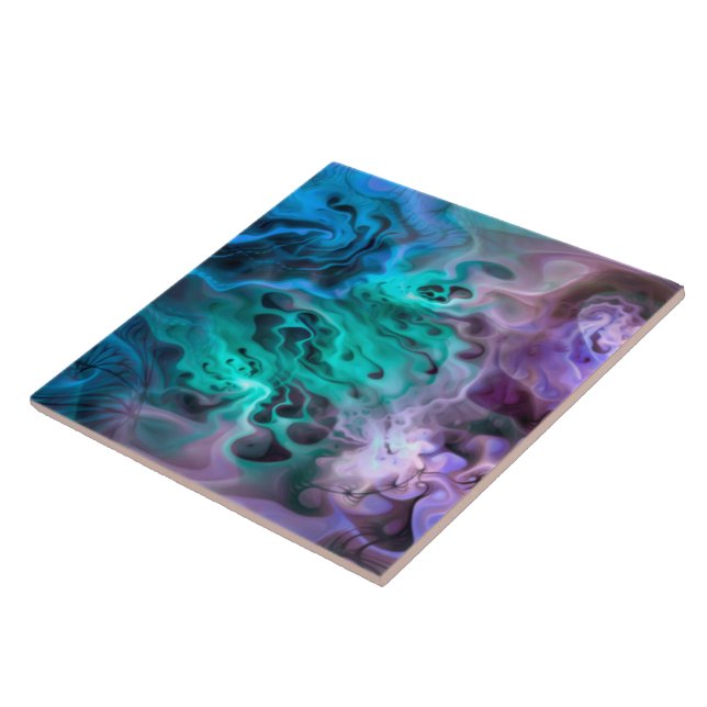 Abstraktes Apophysis-Fraktal I Fliese (Seite)