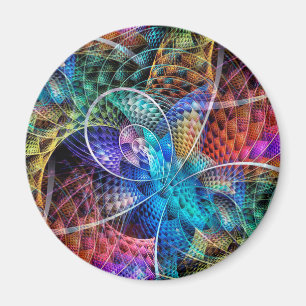 Abstraktes Apophysis-Fraktal X Magnet