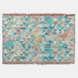 Abstraktes Aqua Decke