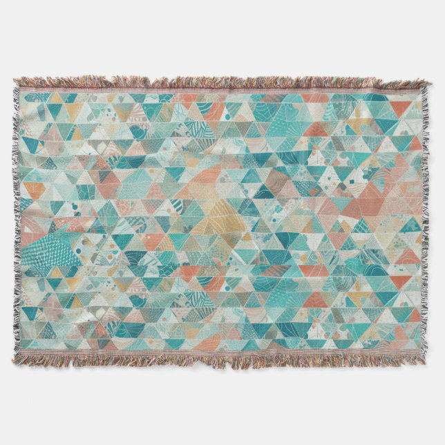 Abstraktes Aqua Decke (Vorderseite)