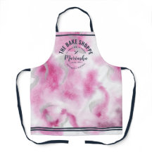 Abstraktes Aquarellbake Shoppe Rosa Krawatte Färbu