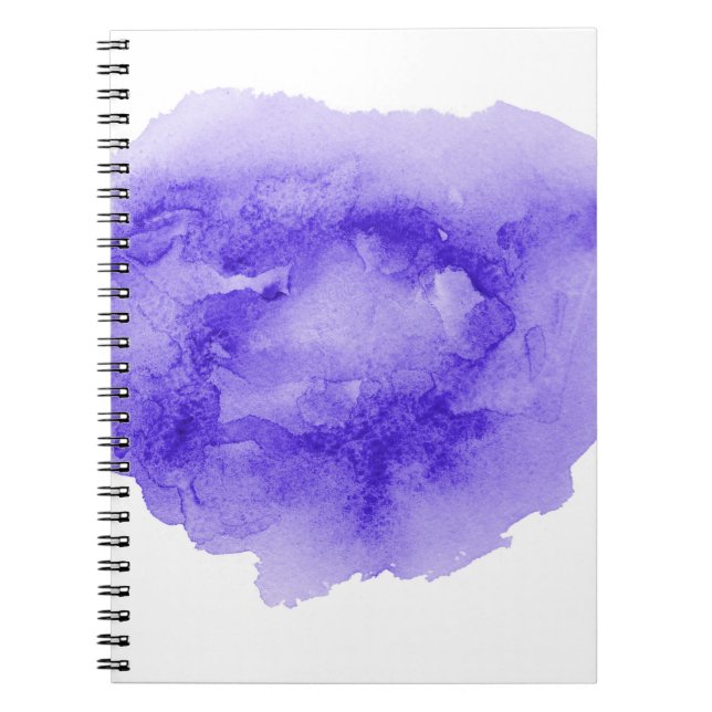 Abstraktes Aquarellbild mit flüssigem Hintergrund Notizblock (Vorderseite)