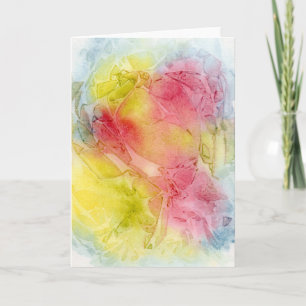 Abstraktes Aquarellmuster