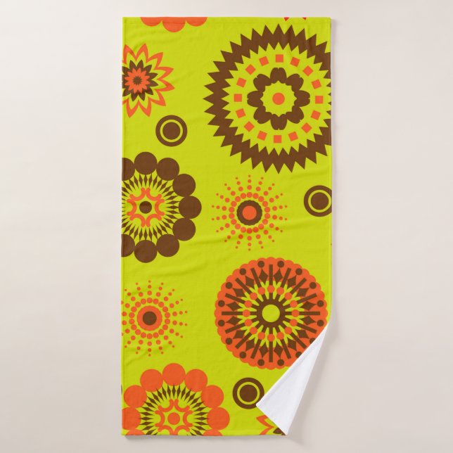 abstraktes Aquarellpapier mit Hintergrundfarbe Badehandtuch (Badehandtuch)