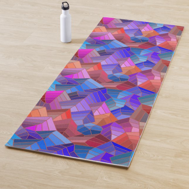 Abstraktes Arizona Yogamatte (Beispiel)