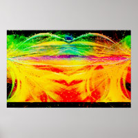 Abstraktes Astronomisches Spinnenposter