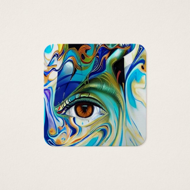 Abstraktes Auge (Vorderseite)