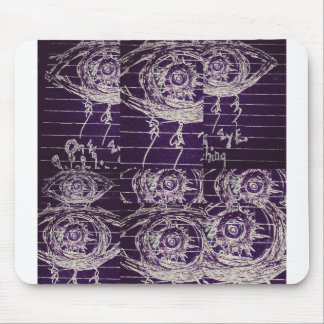 Abstraktes Auge Mousepad