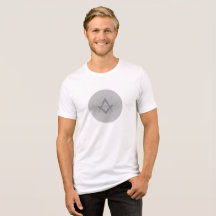 Abstraktes Auge Symbol Herren T-Shirt – Minimalist