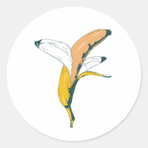 Abstraktes Bananendesign Pop Kunst