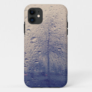 Abstraktes Baum-Foto vom regnerischen Fenster Case-Mate iPhone Hülle