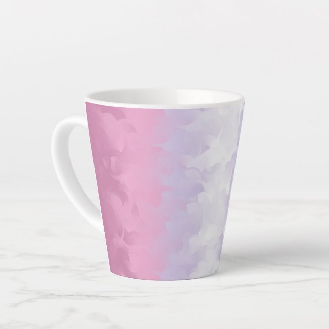Abstraktes Bigender-Stolperflagge Milchtasse (Linke Ecke)