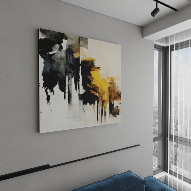 Abstraktes Bild "Blick auf den Wind". Leinwand (Von Creator hochgeladen)