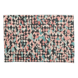 Abstraktes Bio Muster in Pastell Kissenbezug