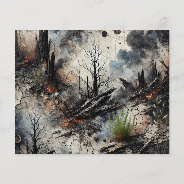 Abstraktes Blatt (Vorderseite)