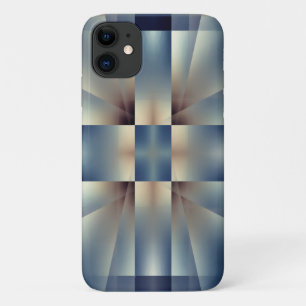 Abstraktes blaues Kreuz Case-Mate iPhone Hülle